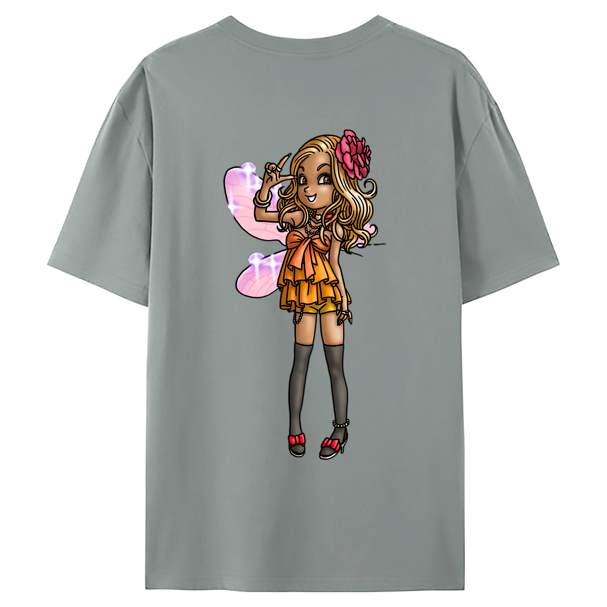 （画像用） ドラゴンクエスト Doragon Kuesuto Dragon Quest 綿100％ メンズ半袖Tシャツ（バックプリント） 通気性